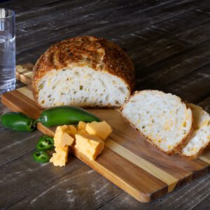 Jalapeño Cheddar Sourdough Loaf
