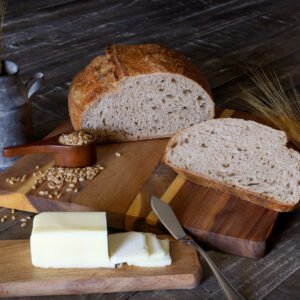 Whole Wheat Sourdough Loaf